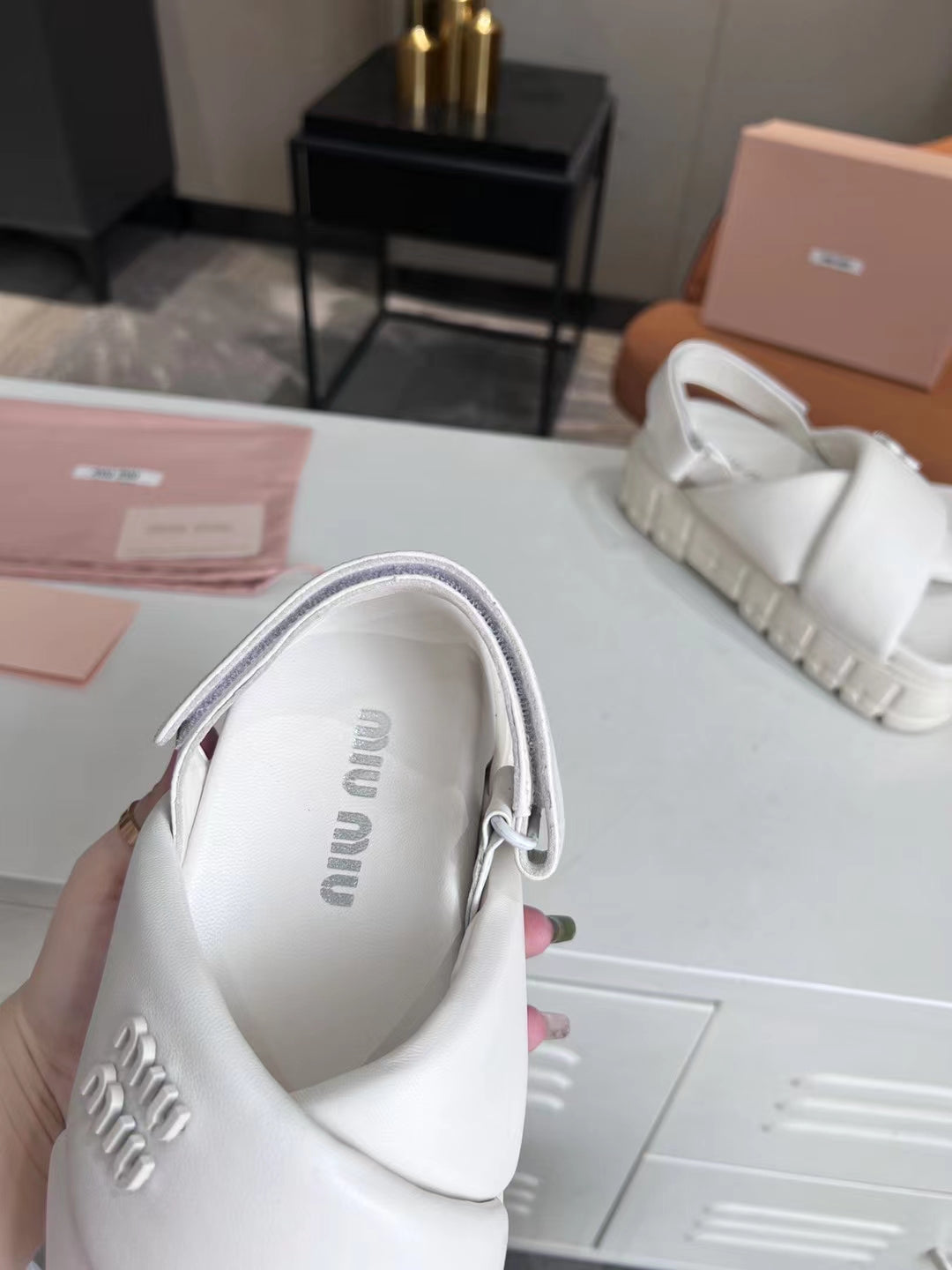 leather sandals