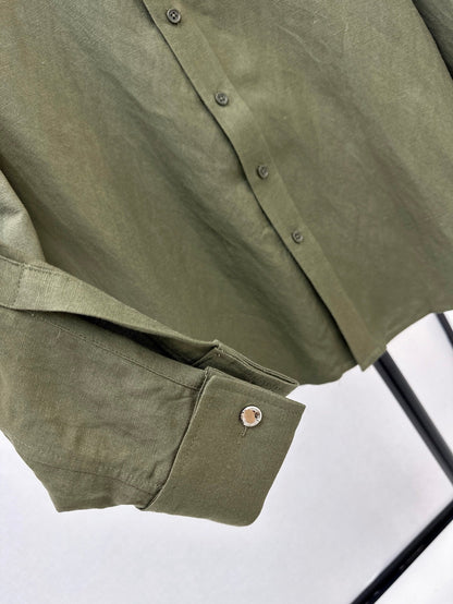 sa 25ss linen buttons shirt