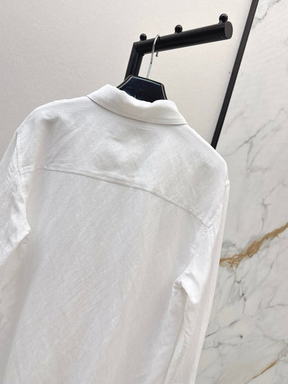25ss linen buttons shirt