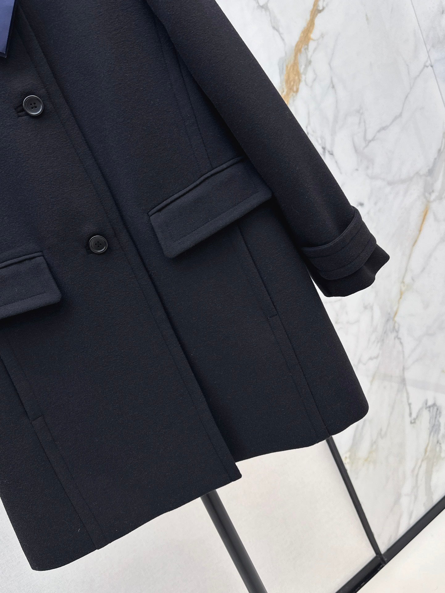P 25ss woolen peacoat