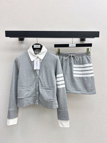 Th 25ss skirt suit