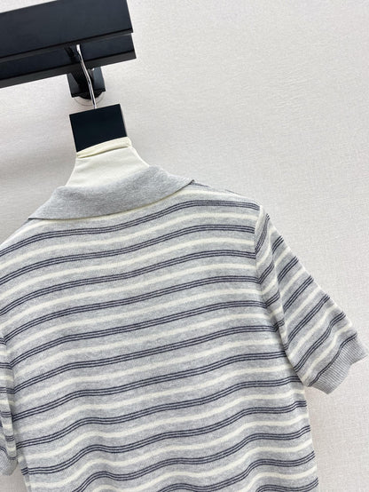 25SS KNITTED WOOL POLO