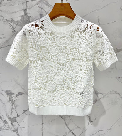 25ss hollow t-shirt