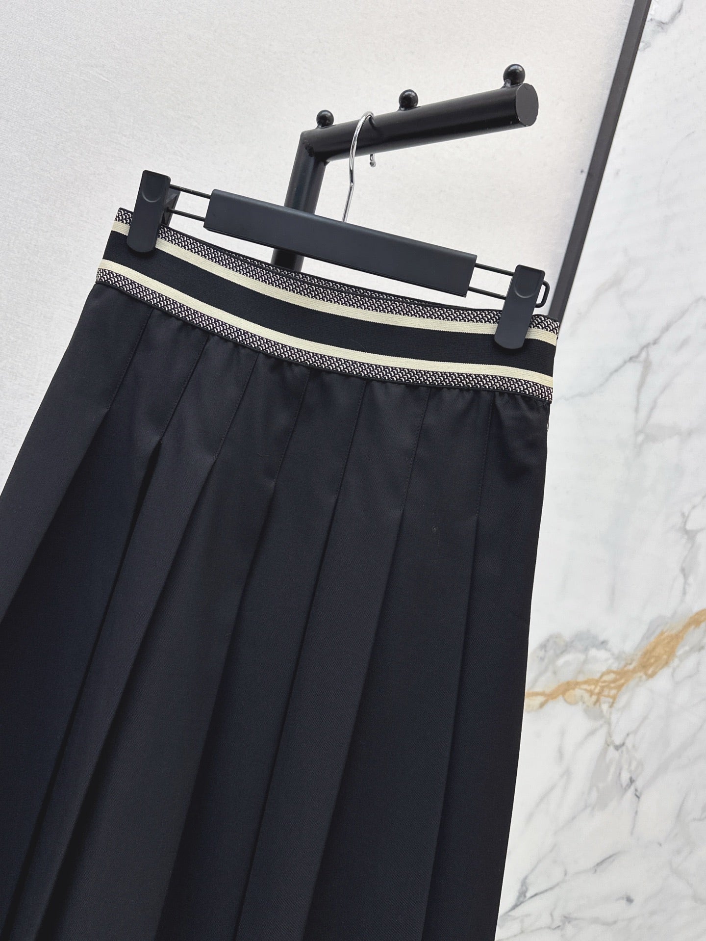 25ss webbing skirt