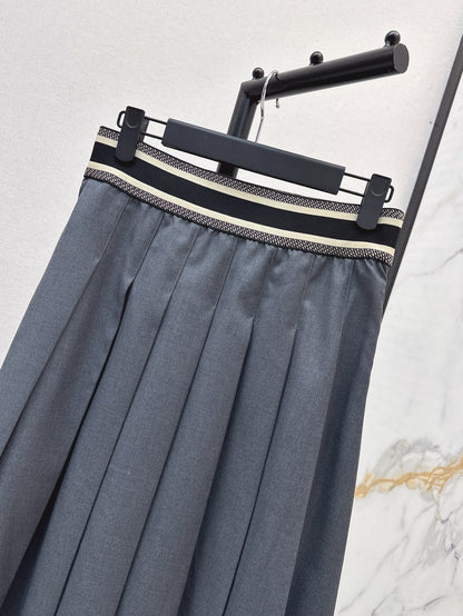 25ss webbing skirt