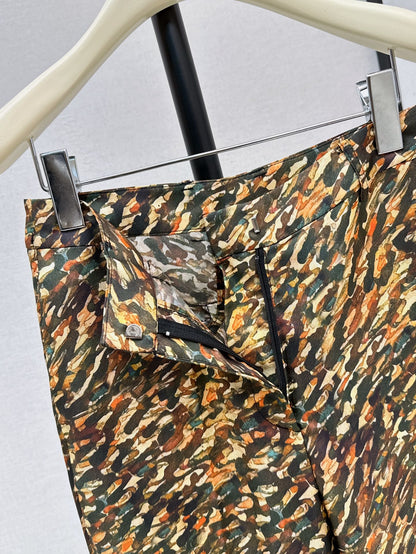 25ss printed pants
