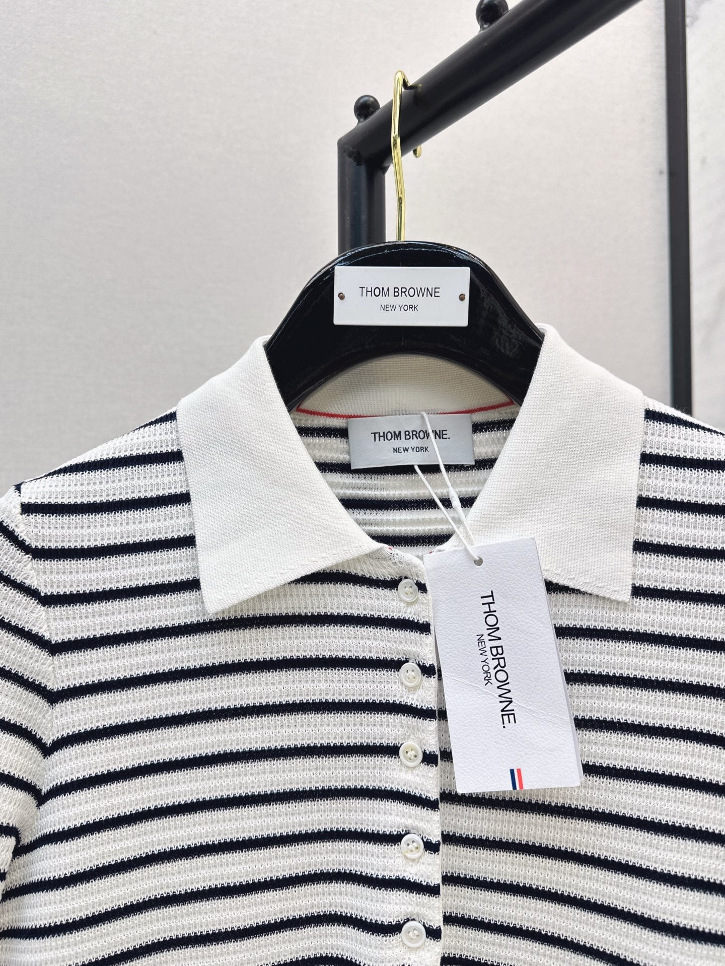 TH  25ss knitted polo shirt