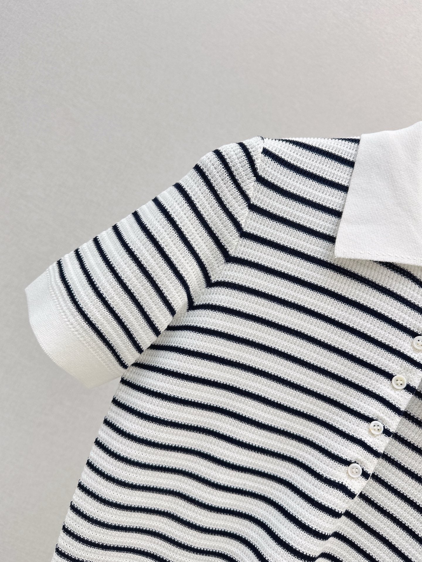TH  25ss knitted polo shirt
