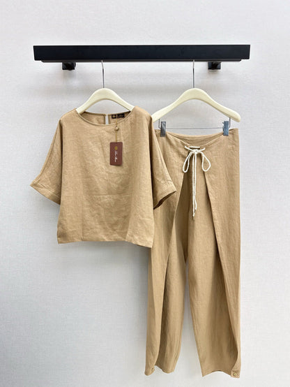Lo 25ss linen suit