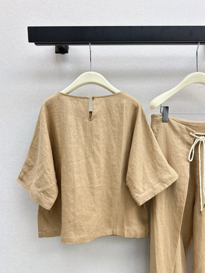 Lo 25ss linen suit