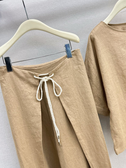 Lo 25ss linen suit