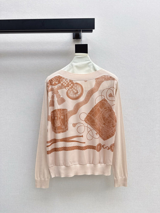 H 25ss knitted shirt