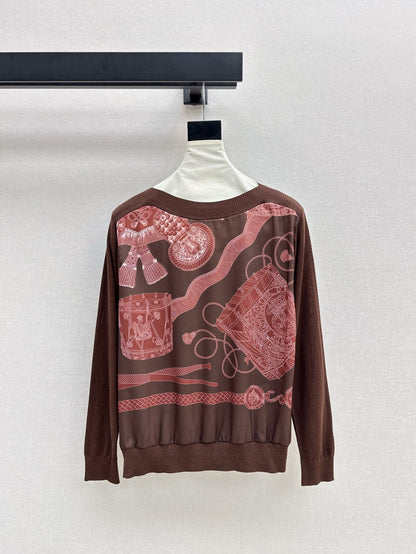 H 25ss knitted shirt