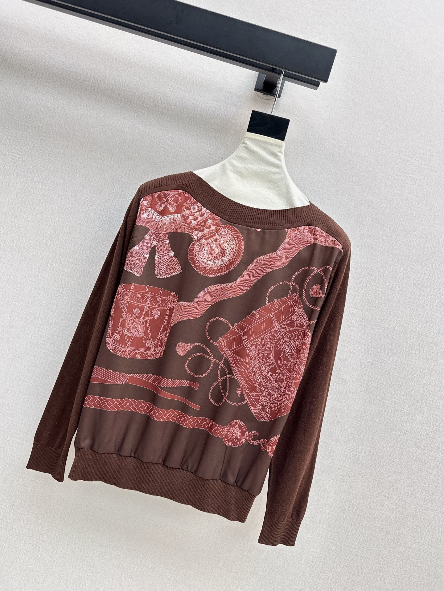H 25ss knitted shirt