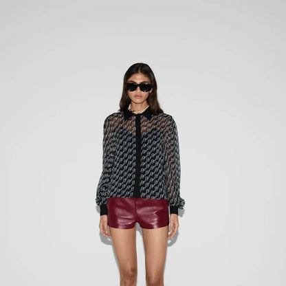 25ss printed shirt