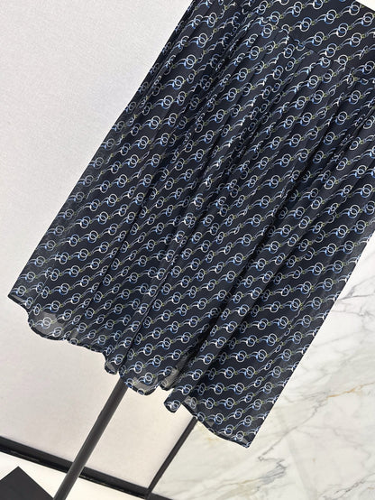 25ss printed skirt