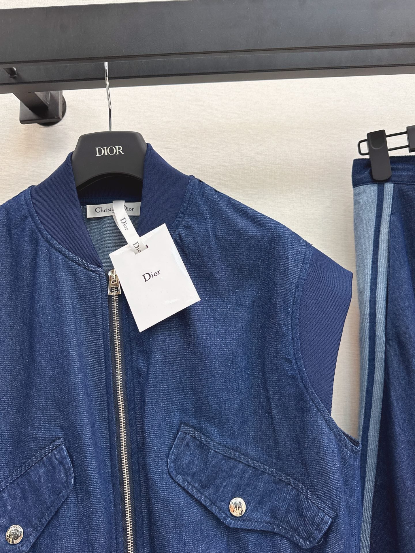 25ss denim vest