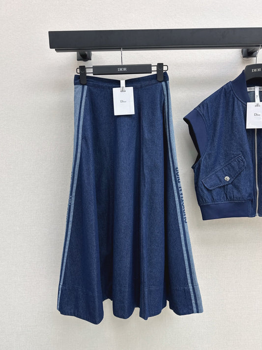 25ss denim skirt