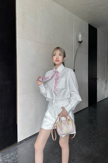 25ss lace shirt