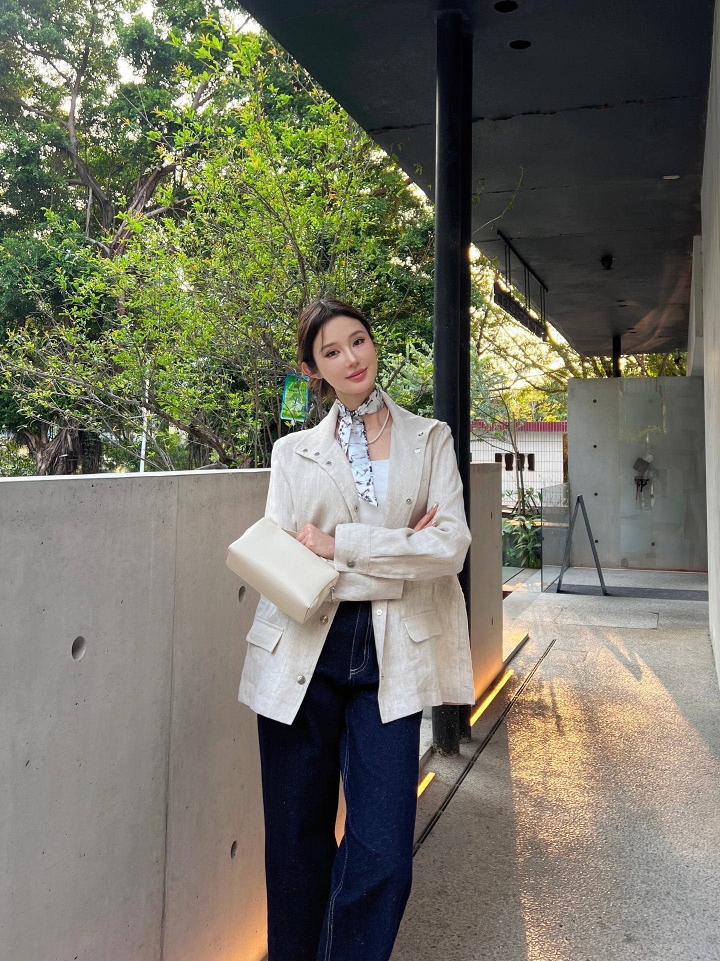 25ss linen jacket