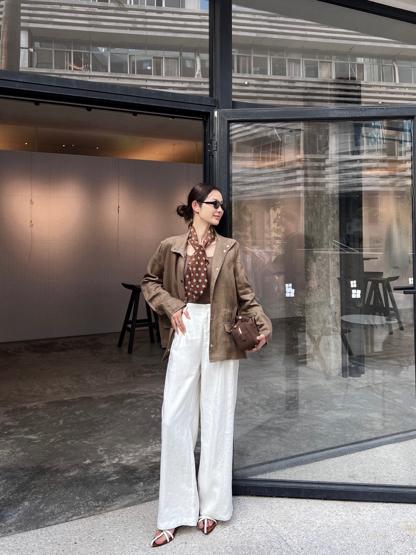 25ss linen jacket