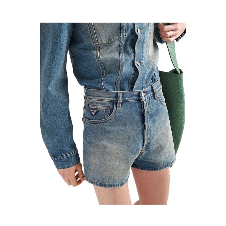 25ss denim short