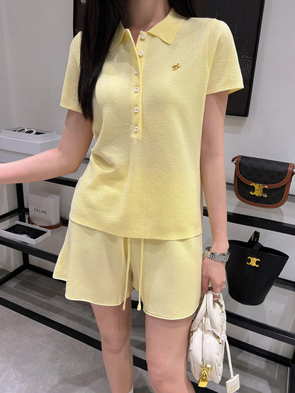 25ss knitted set