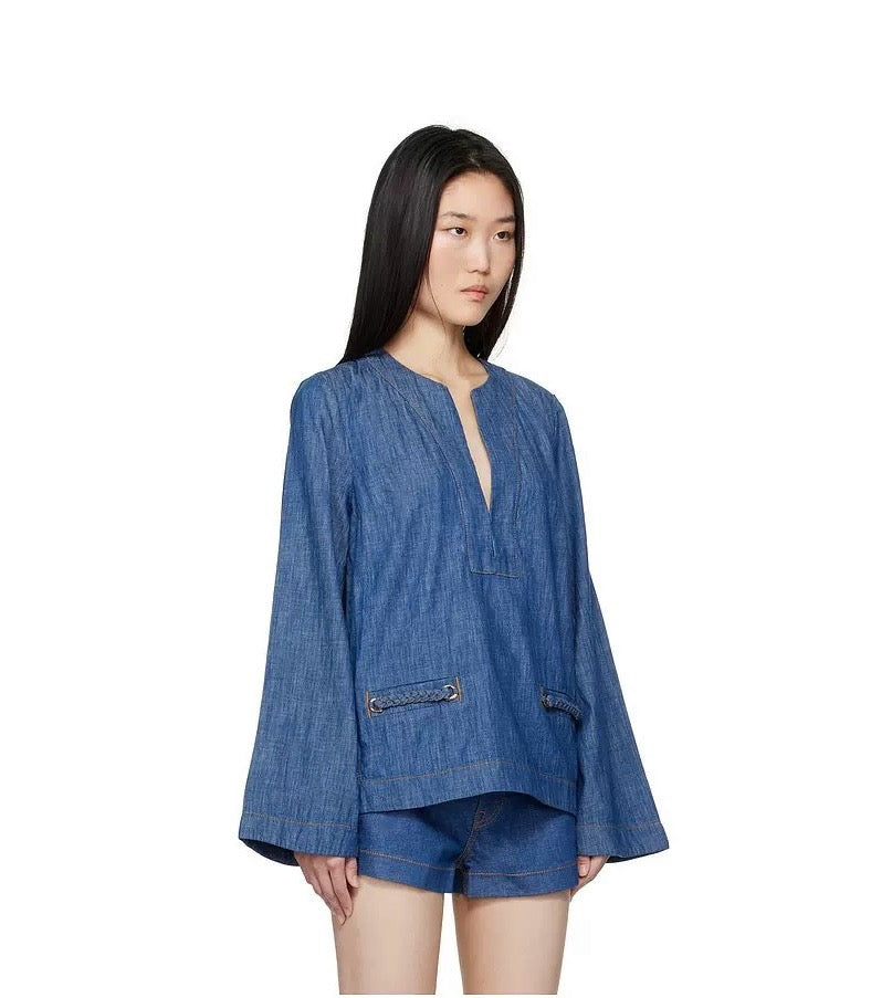 25ss denim shirt