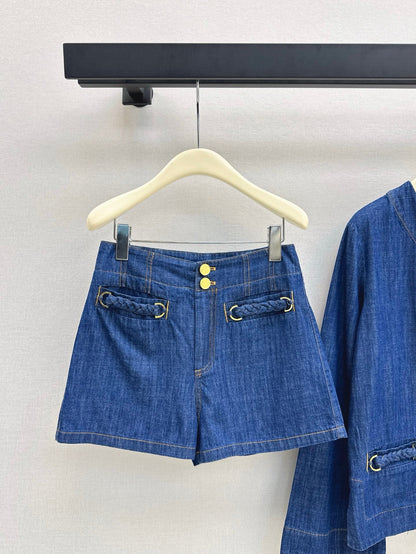 25ss denim short