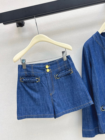 25ss denim short