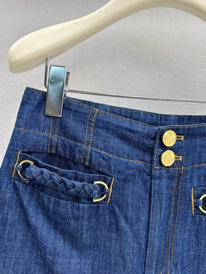 25ss denim short