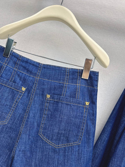 25ss denim short