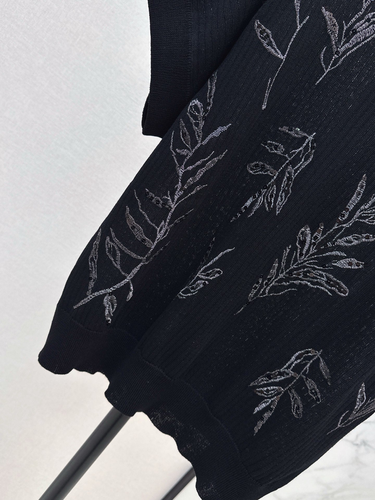 25ss beaded t-shirt