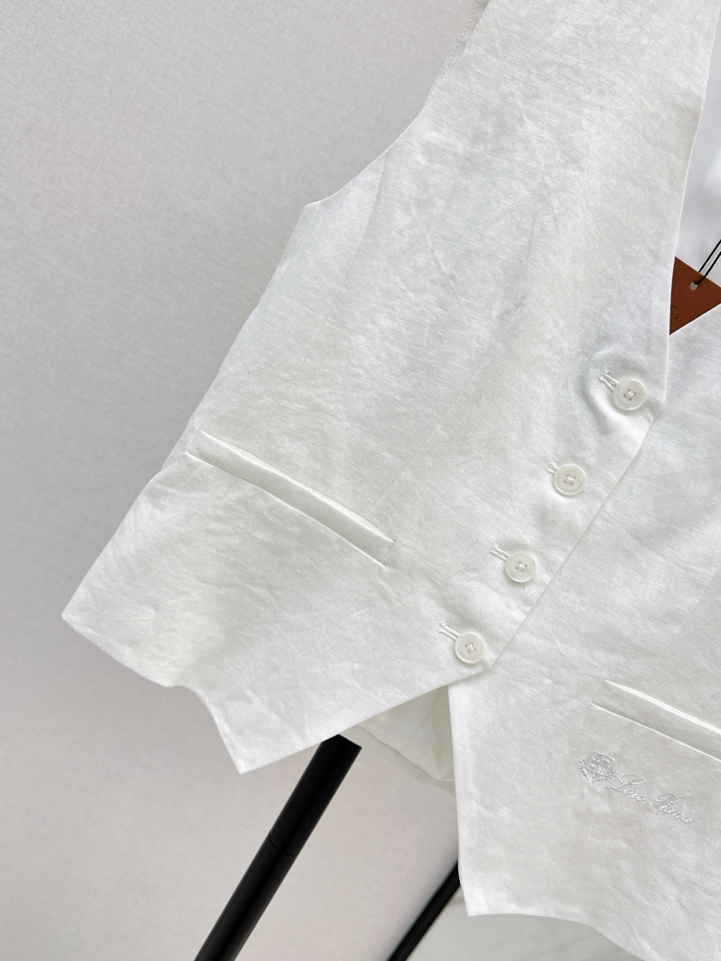 25ss linen vest