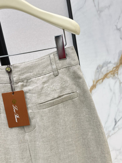 25ss linen skirt
