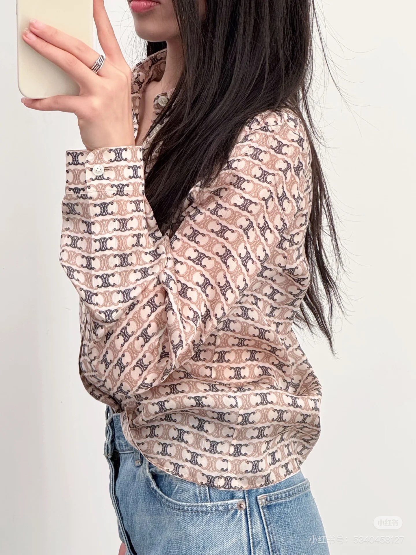 25ss silk shirt