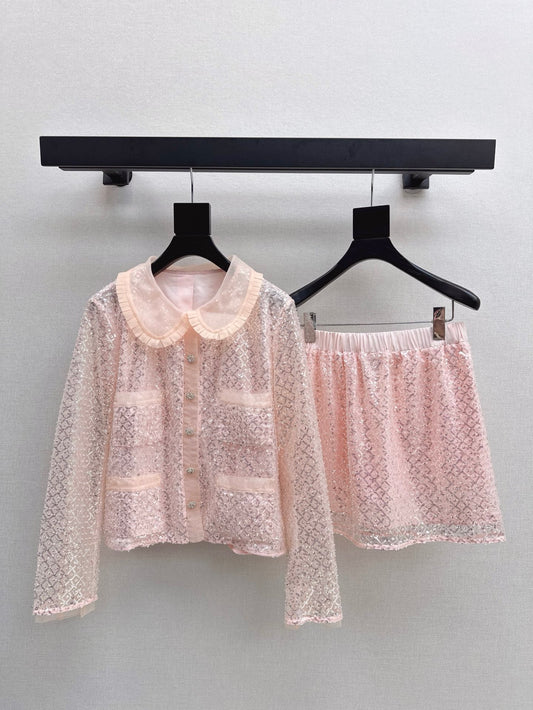 25ss beaded set