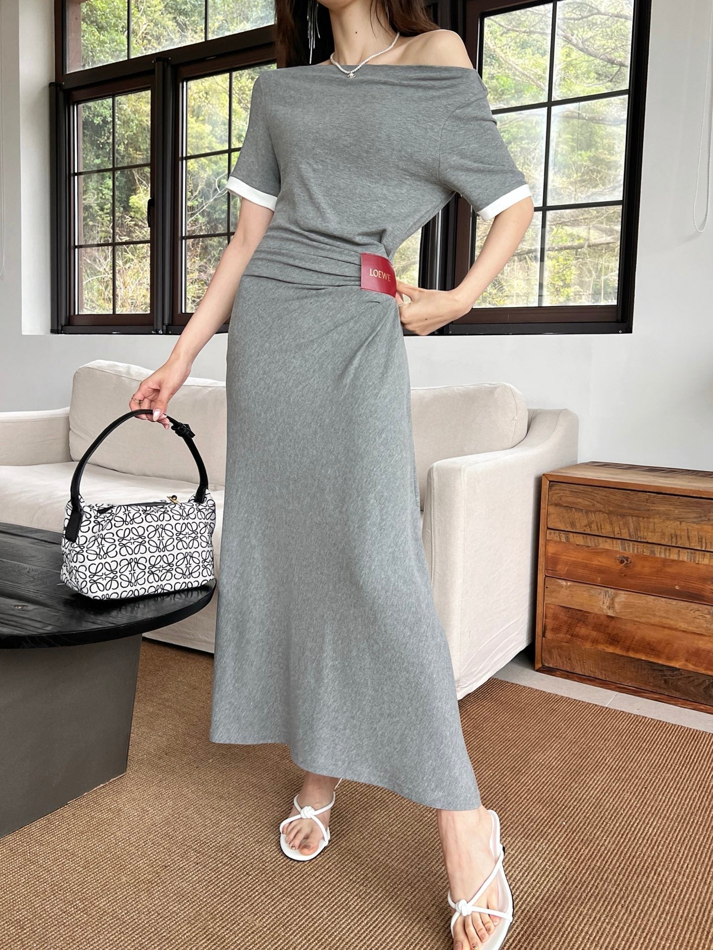 25ss pleated dress