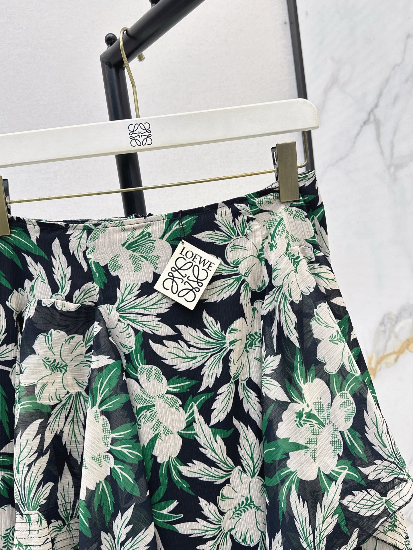 25ss printed skirt