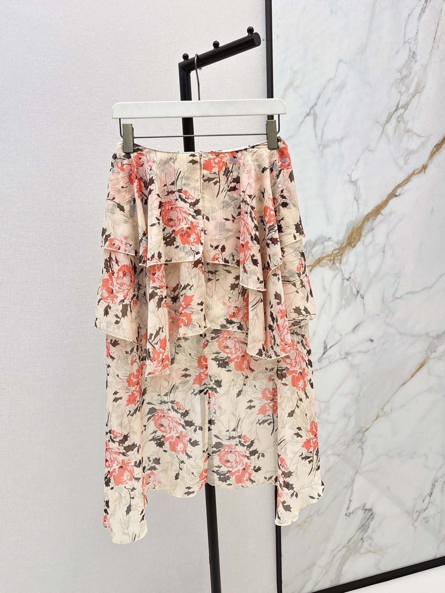 25ss printed skirt