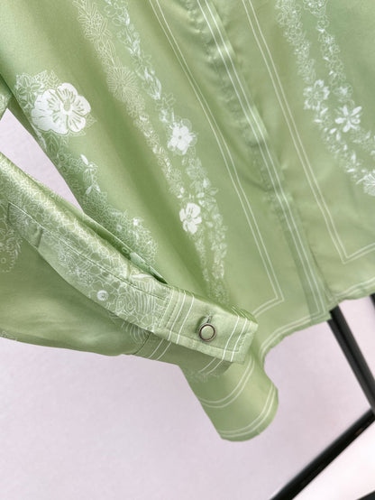 25ss silk shirt