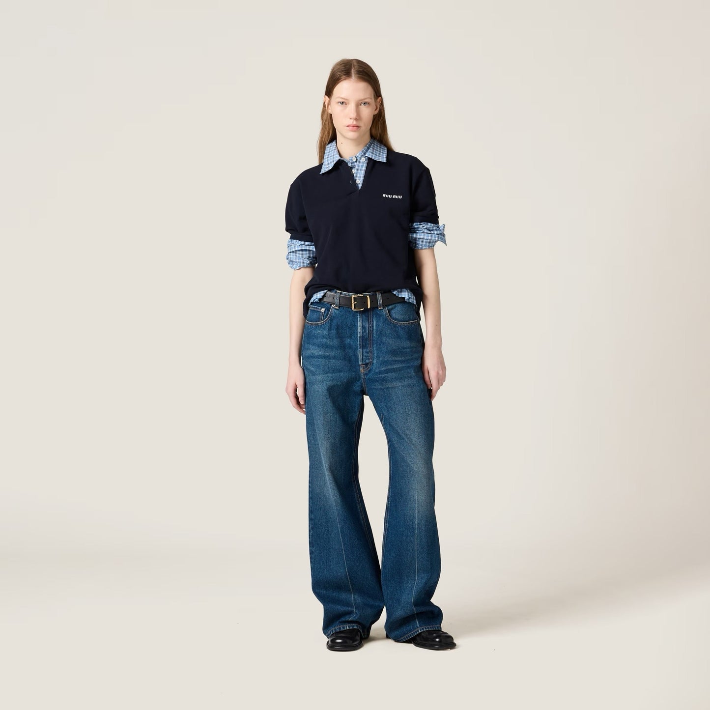 25ss embroidered jeans