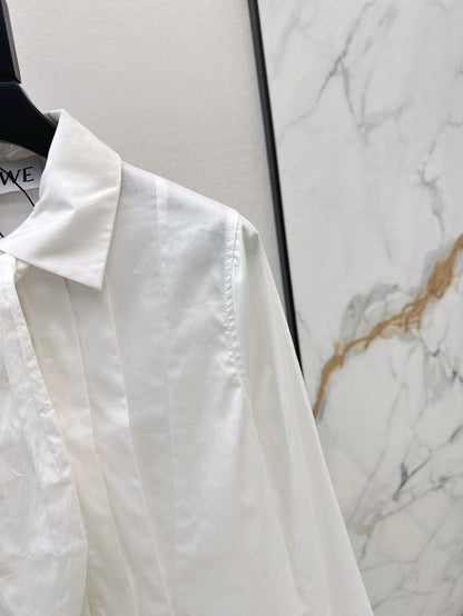 25ss pleated shirt