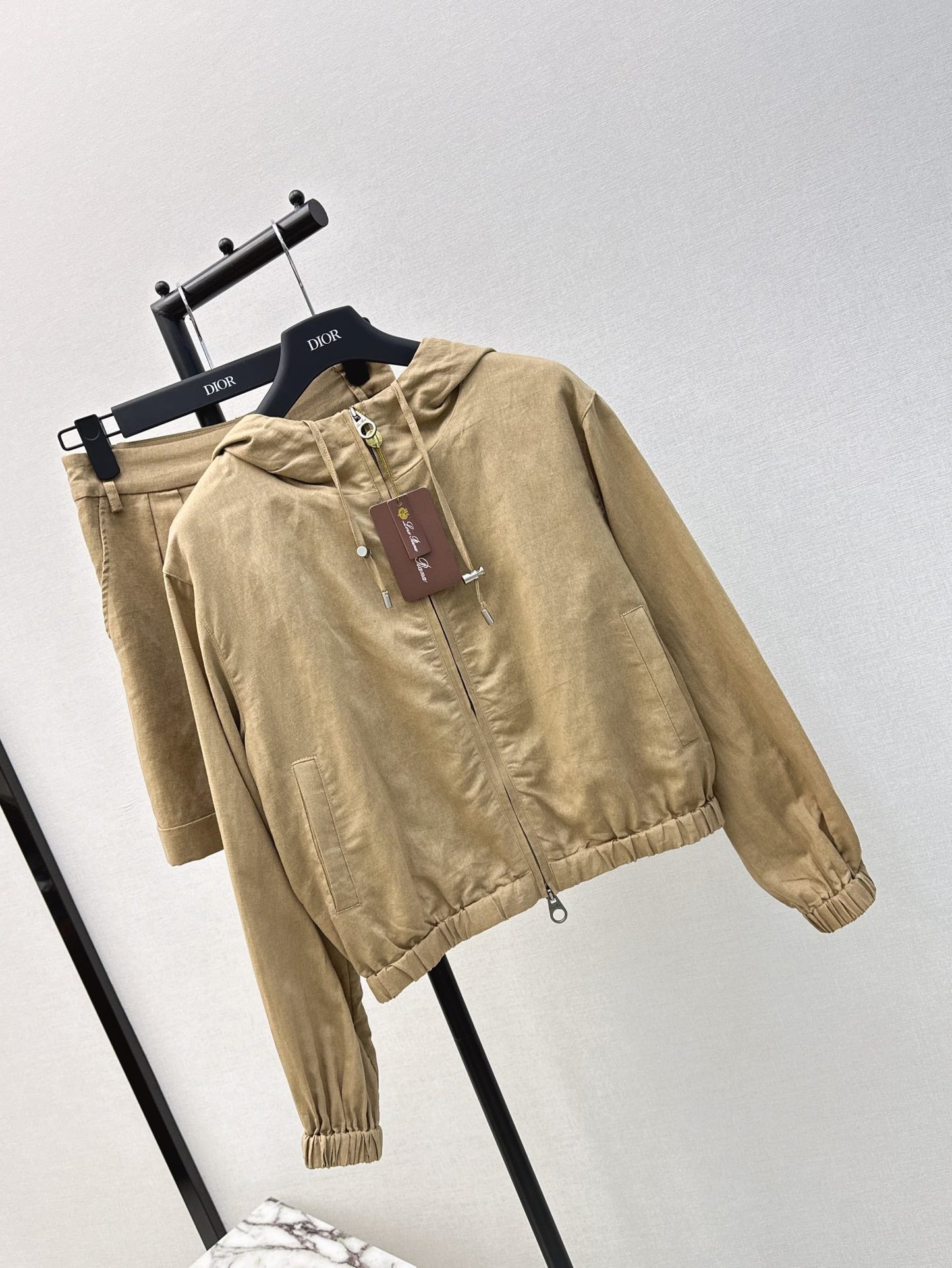 linen jacket set