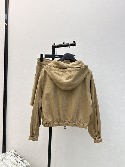 linen jacket set