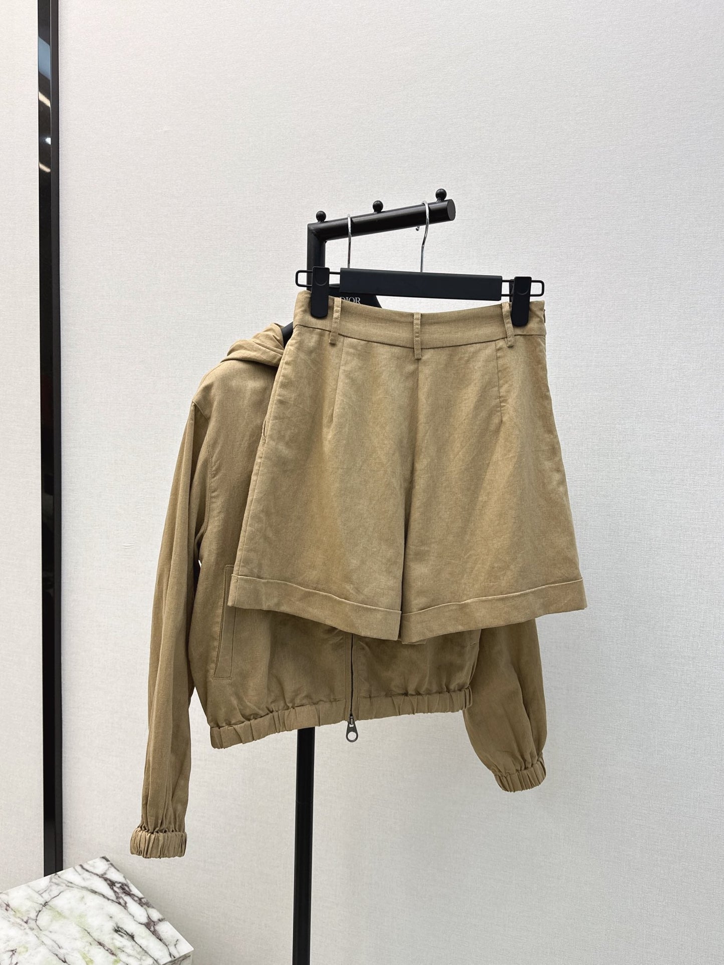 linen jacket set