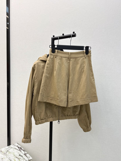 linen jacket set