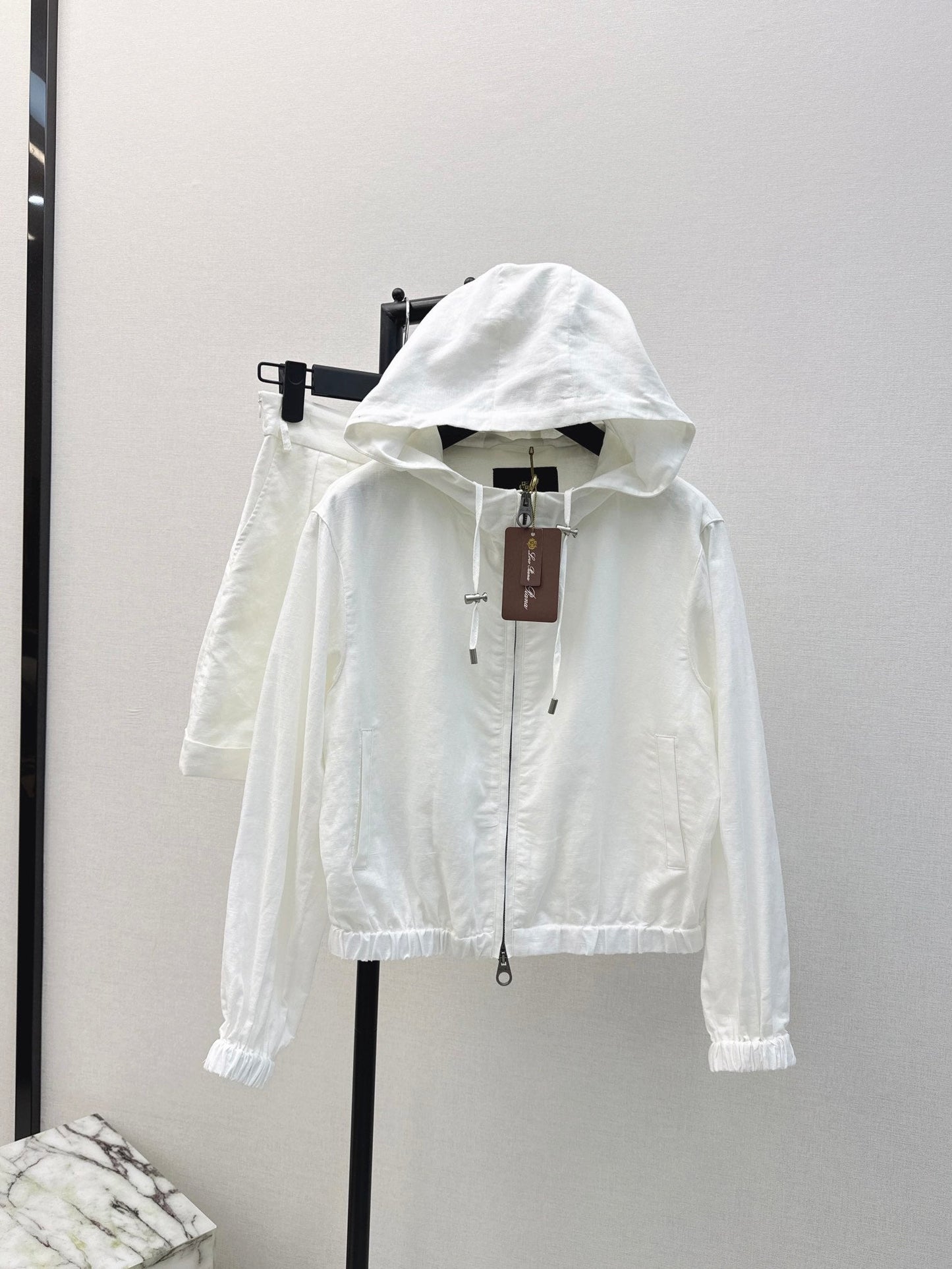 linen jacket set