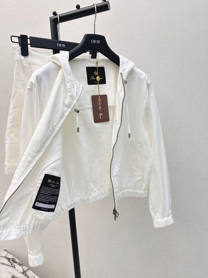 linen jacket set