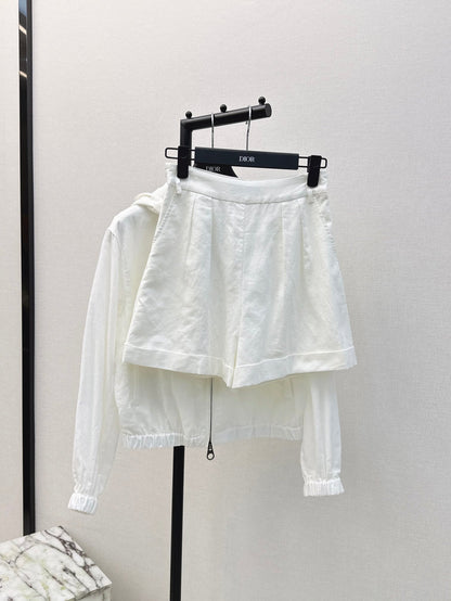 linen jacket set